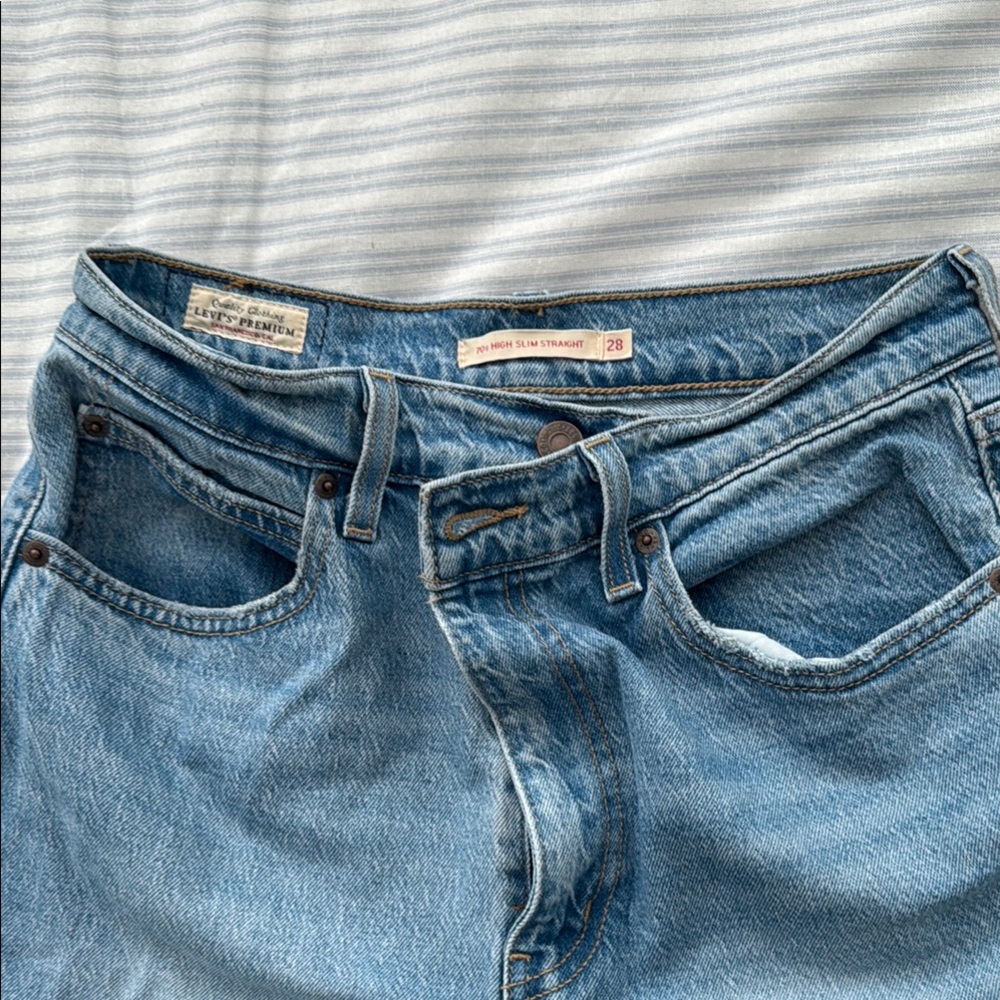 Levi's 70s High Slim Straight Jeans